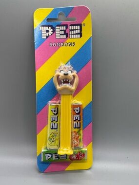 Vintage PEZ Bonbons Taz / Tasmanian Devil Dispenser – Carded European Release